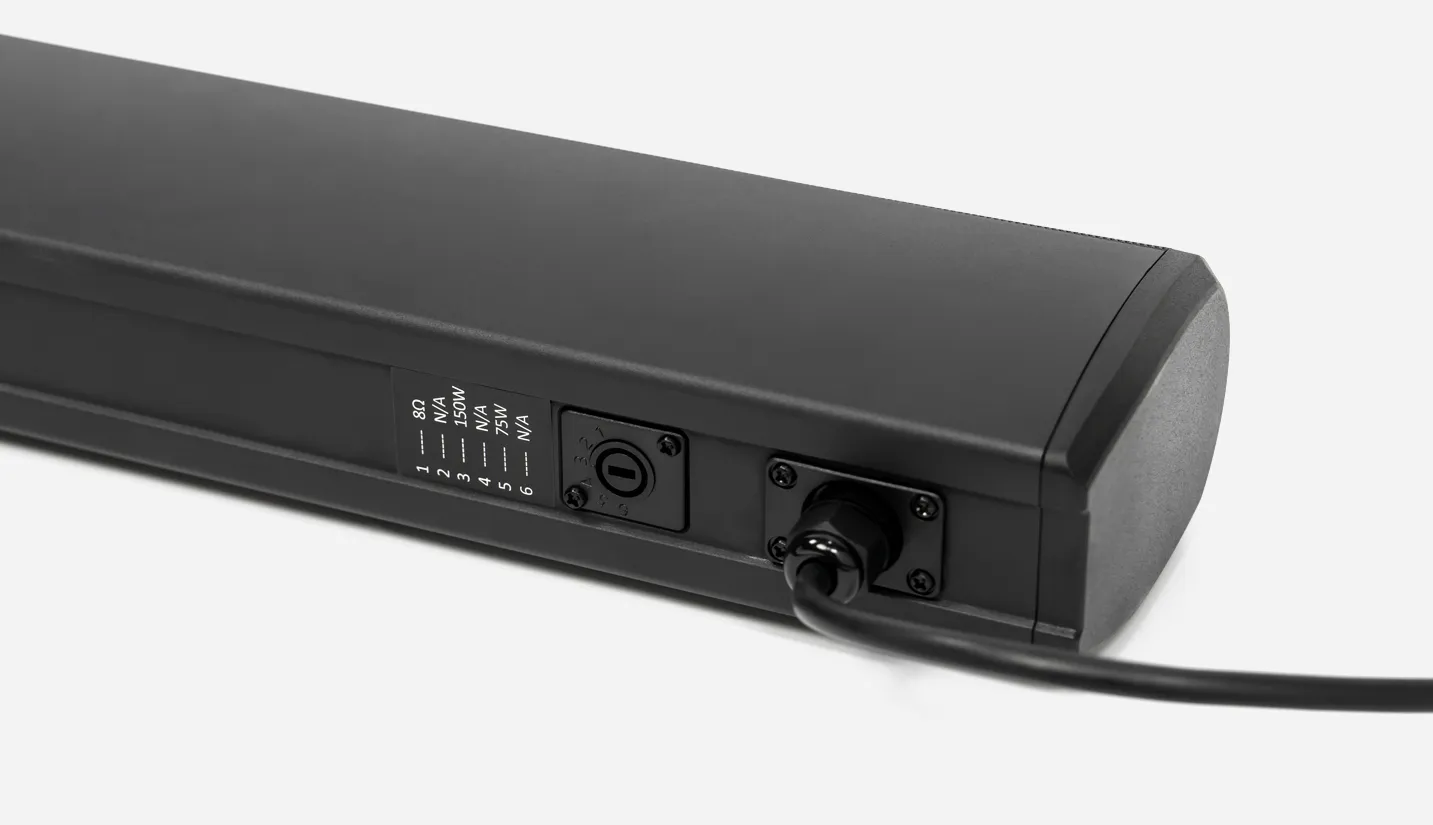 150W Professional Column Speaker with Racetrack Speaker Driver