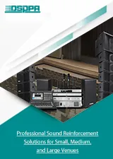 Professional Sound Reinforcement Solutions for Small, Medium, and Large Venues