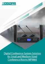 Digital Conference System Solution for Small and Medium-Sized Conference Rooms MP9866