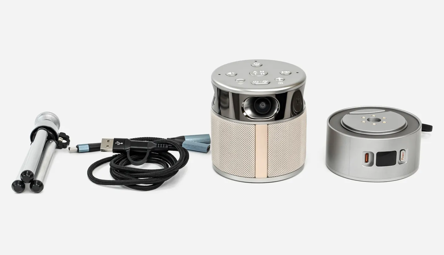 Panoramic 360-degree Video Conference Camera