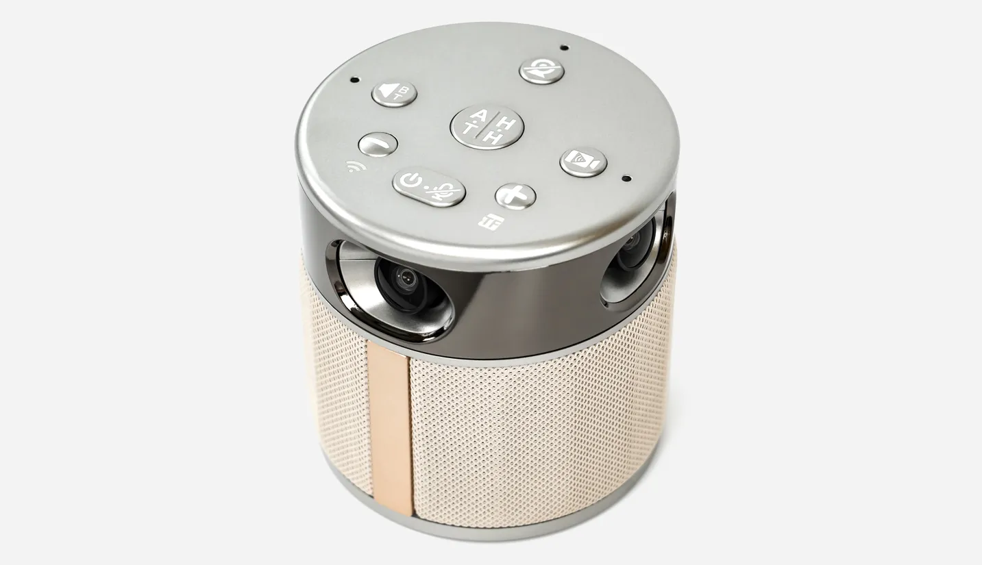 Panoramic 360-degree Video Conference Camera