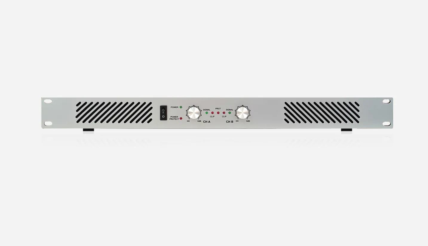 Dual-Channel Digital Power Amplifier (1U)