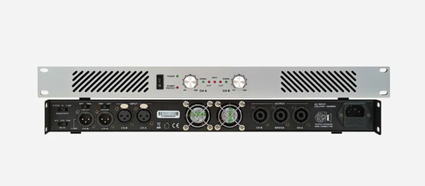 Dual-Channel Digital Power Amplifier (1U)