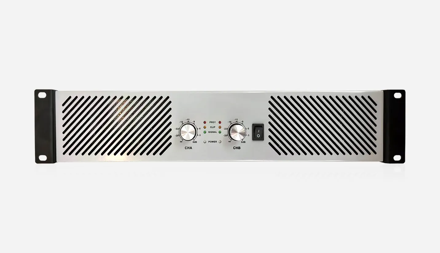 Dual-Channel Digital Power Amplifier (2U)