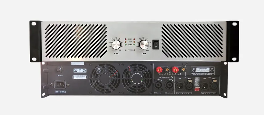 Dual-Channel Digital Power Amplifier (2U)