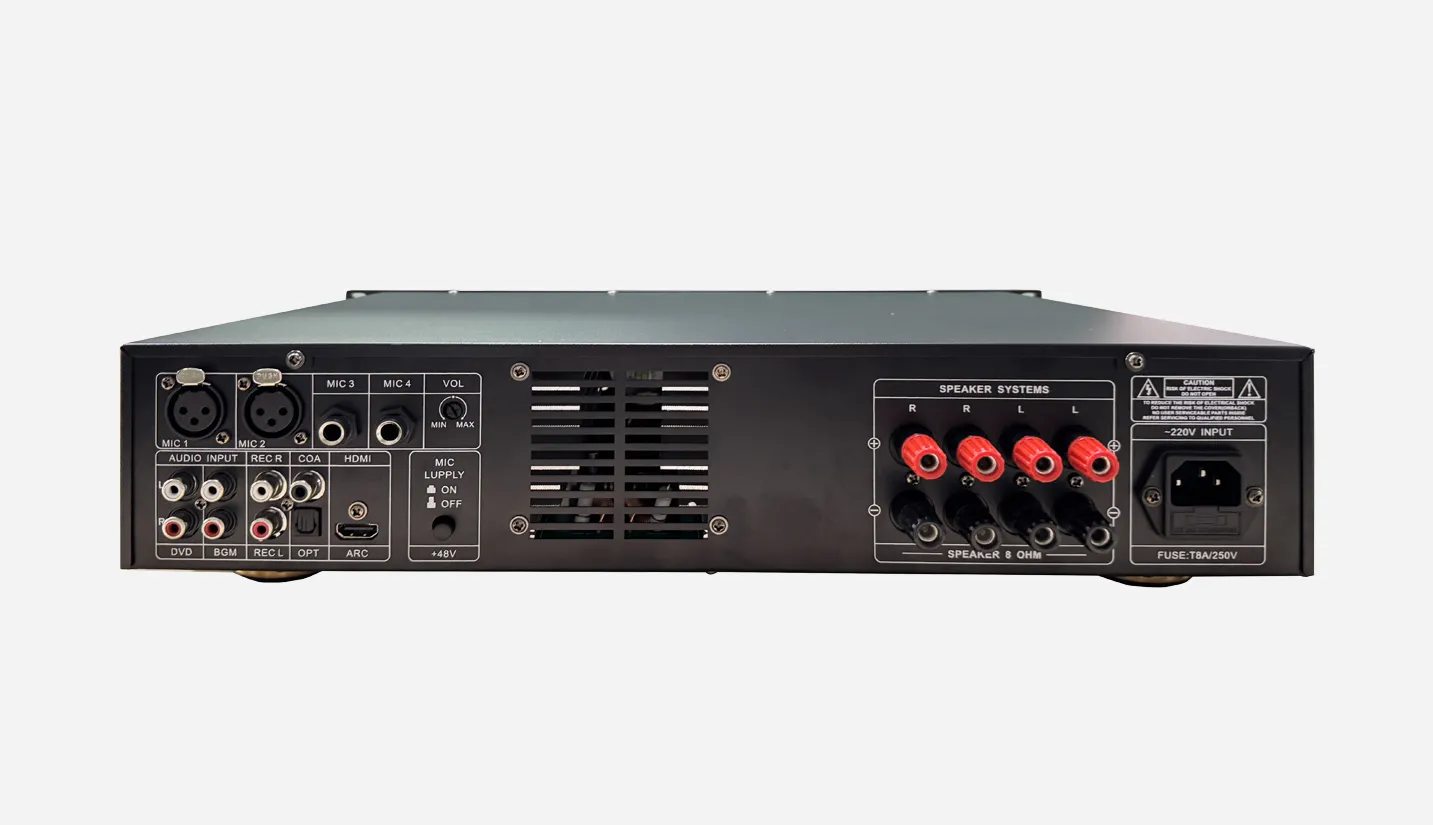 2x130W Stereo Conference Amplifier