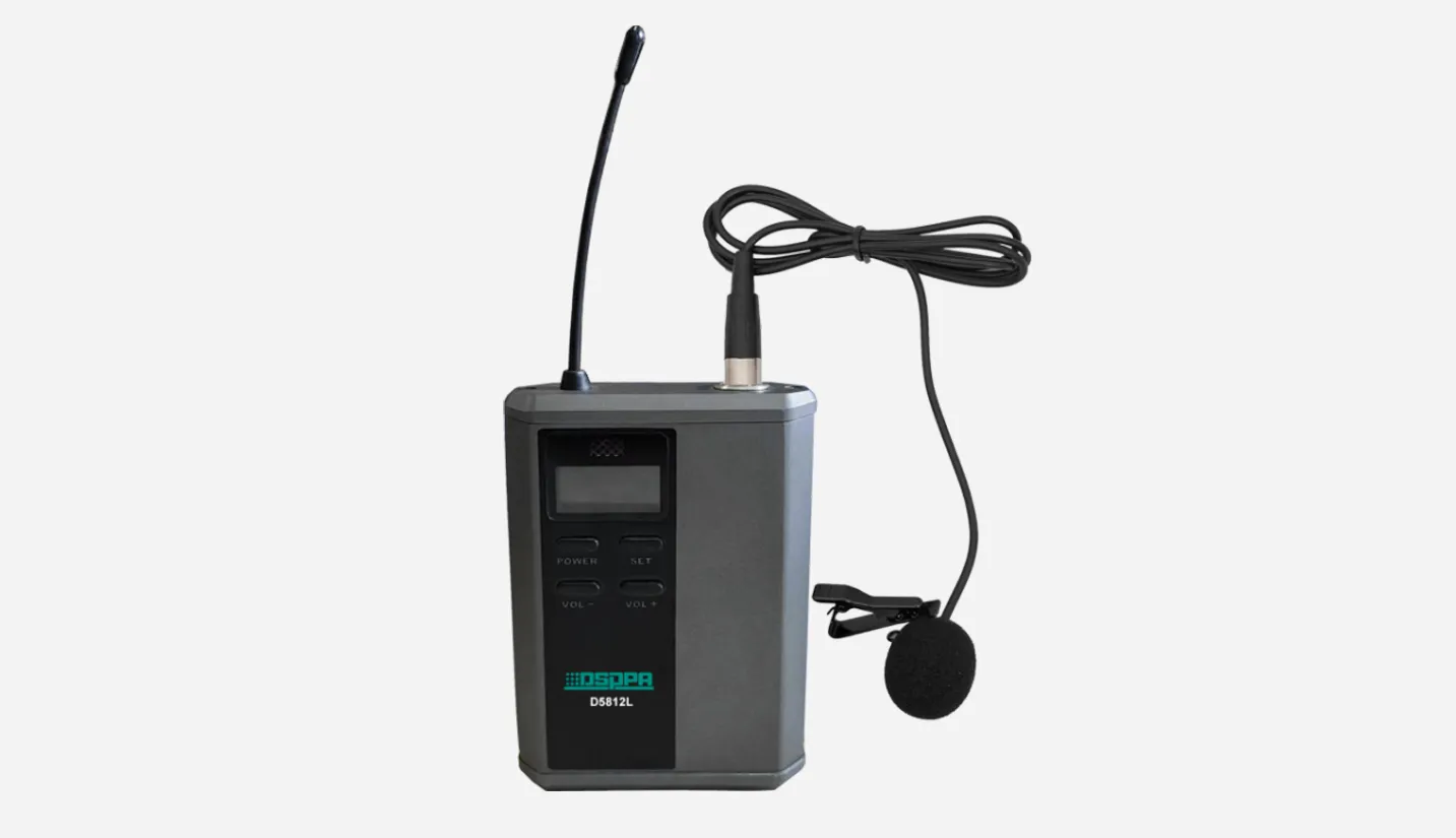 Wireless Lavalier Rechargeable Microphone