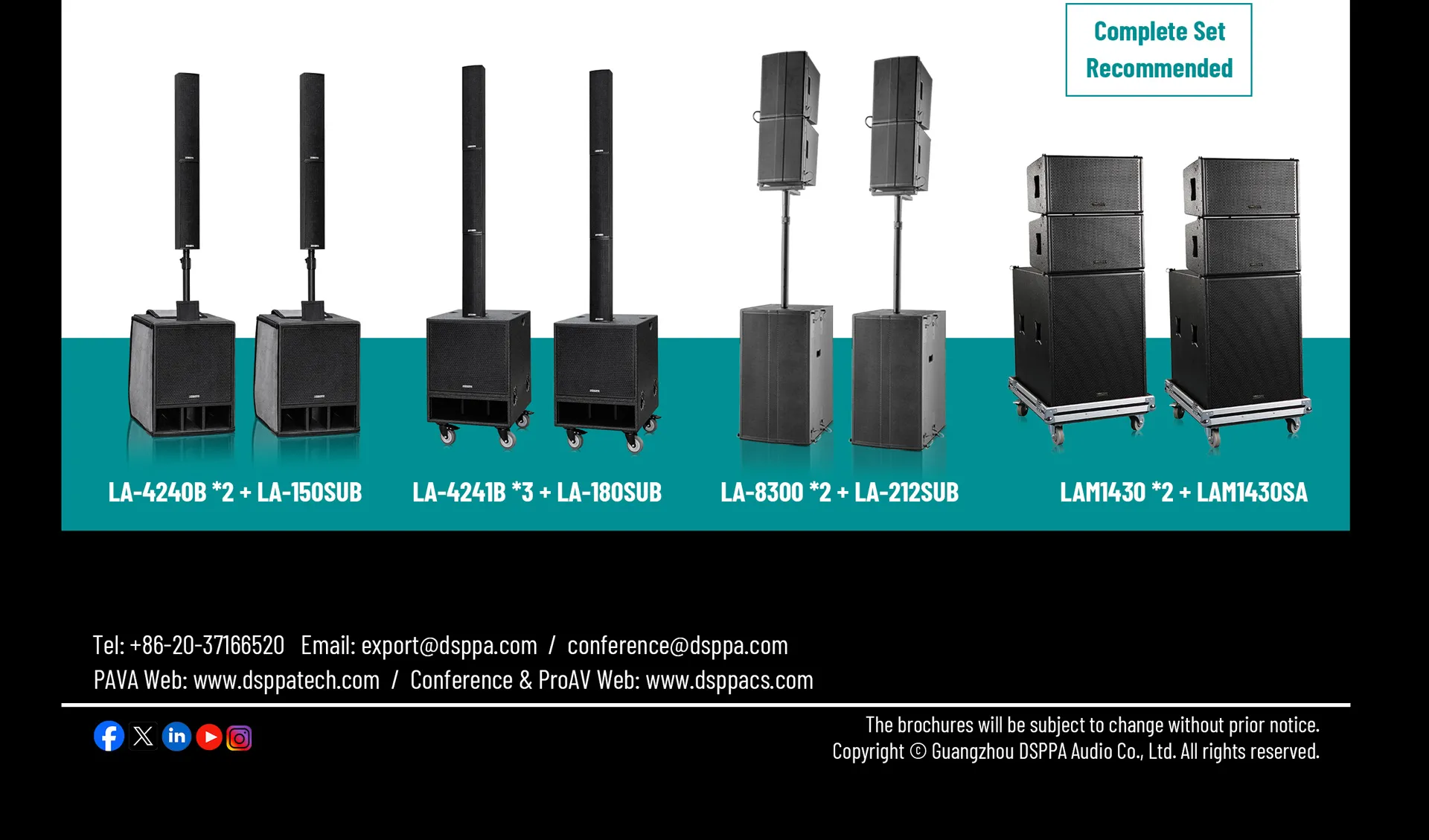 1600W Professional Active Line Array Speaker System