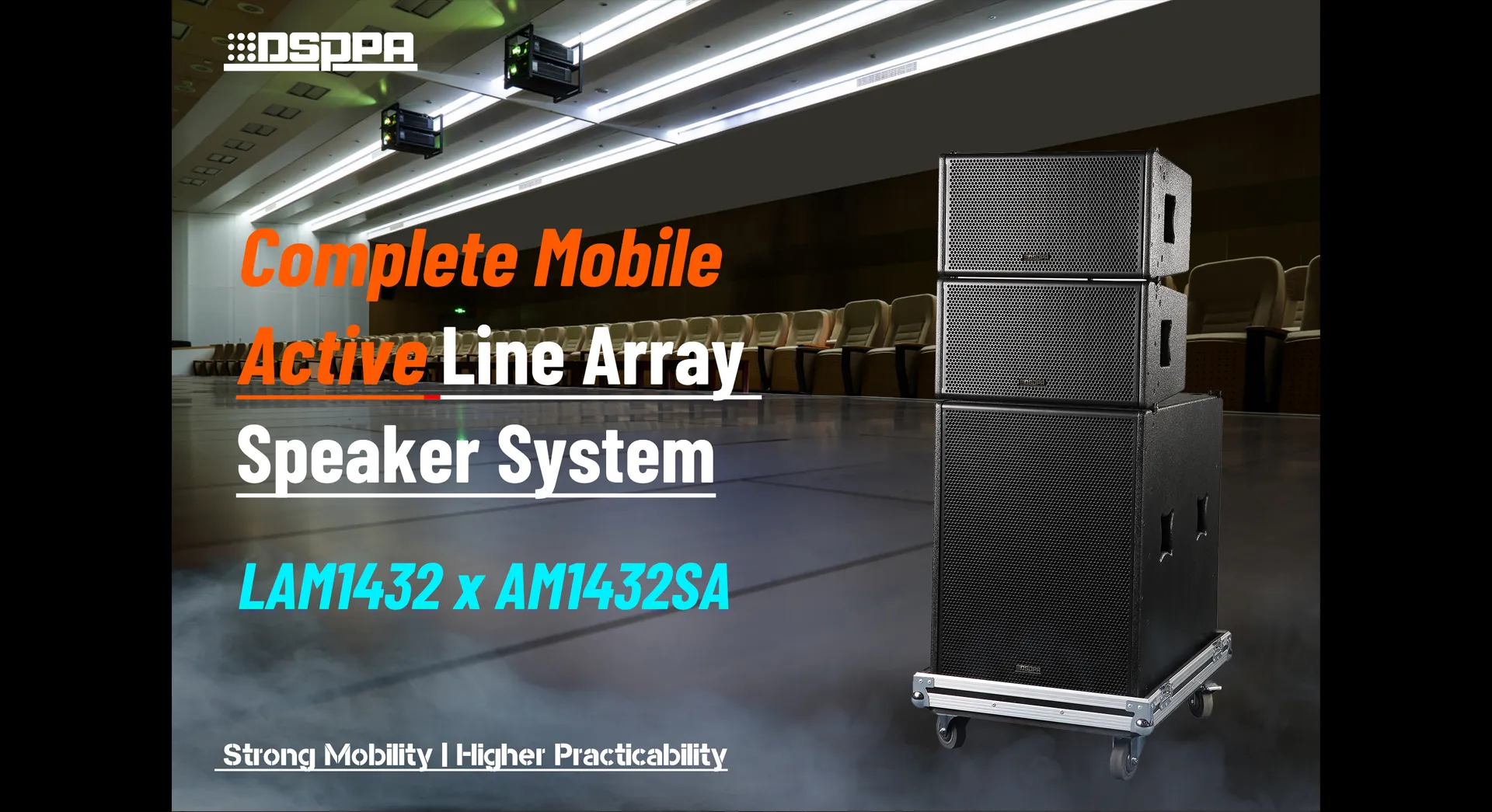 Complete Mobile  Active Array Speaker Set