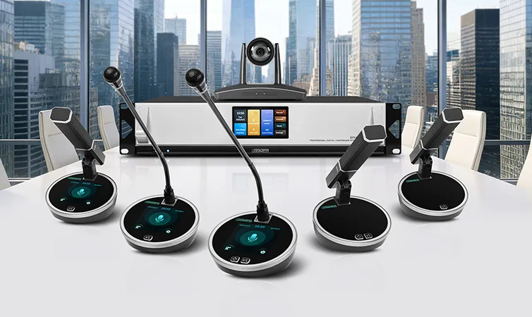 Digital Conference System Solution for Multiple Meeting Scenarios D7111
