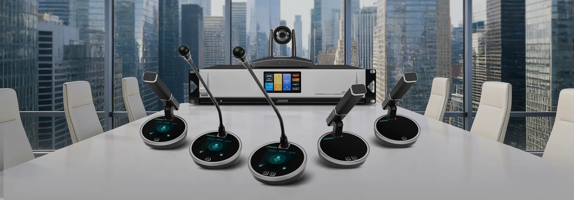 Digital Conference System Solution for Multiple Meeting Scenarios D7111