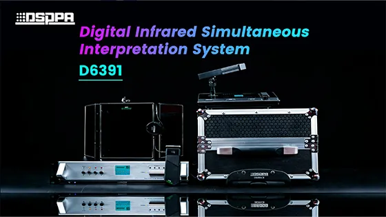 Digital Infrared Simultaneous Interpretation System D6391