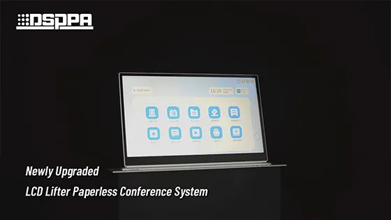 Newly Upgraded LCD Lifter Paperless Conference System