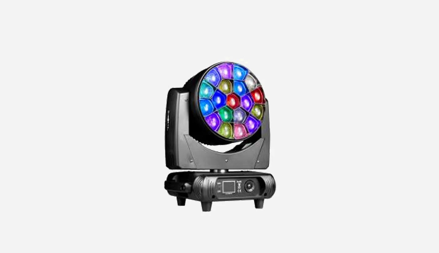 19×40W RGBW LED Bee-Eye Moving Head Light