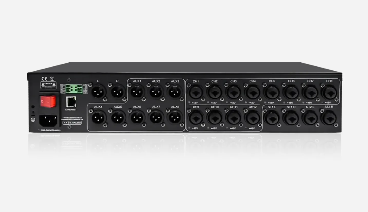 16-Channel Rack-mounted Digital Mixing Console