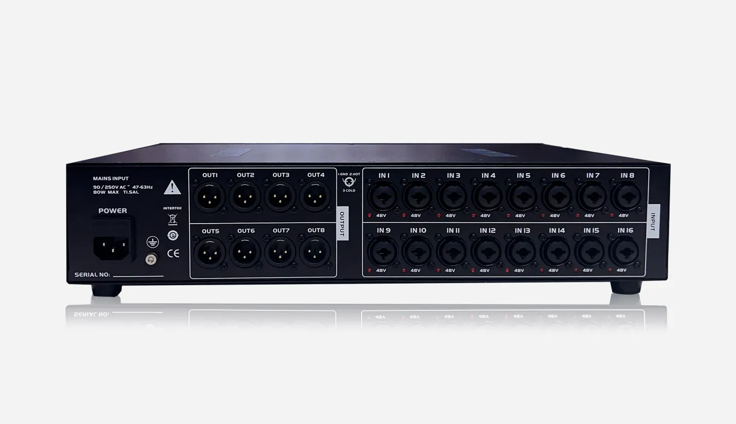 Professional Rack Mountable Digital Stage Box