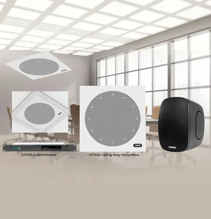 Ceiling Array Conference System Solutions for All-Scenario Smart Conferencing D7702