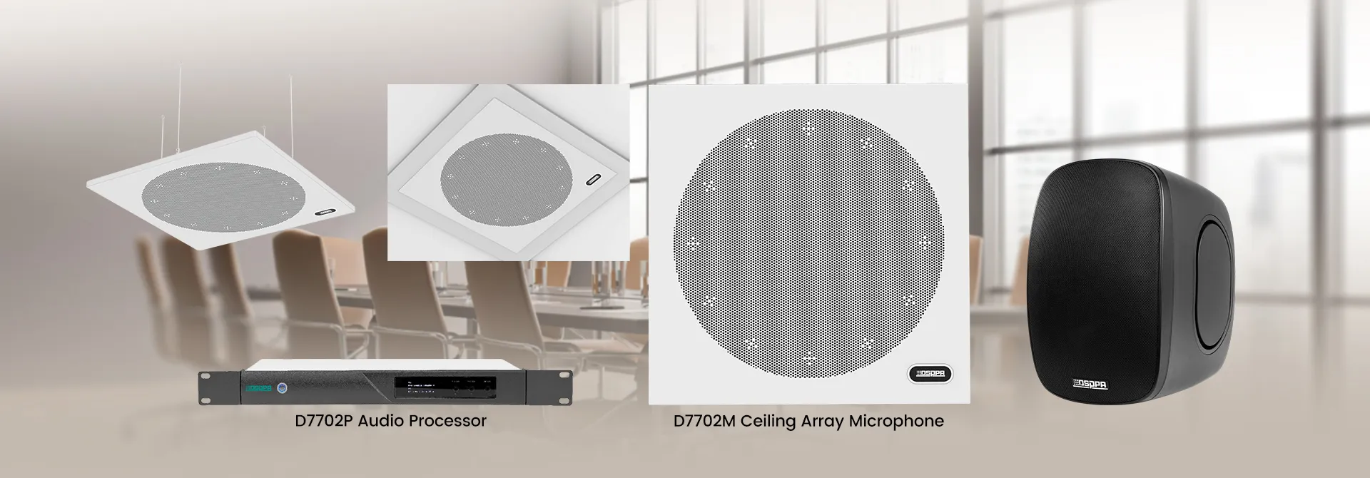 Ceiling Array Conference System: All-Scenario Smart Conferencing Solution D7702