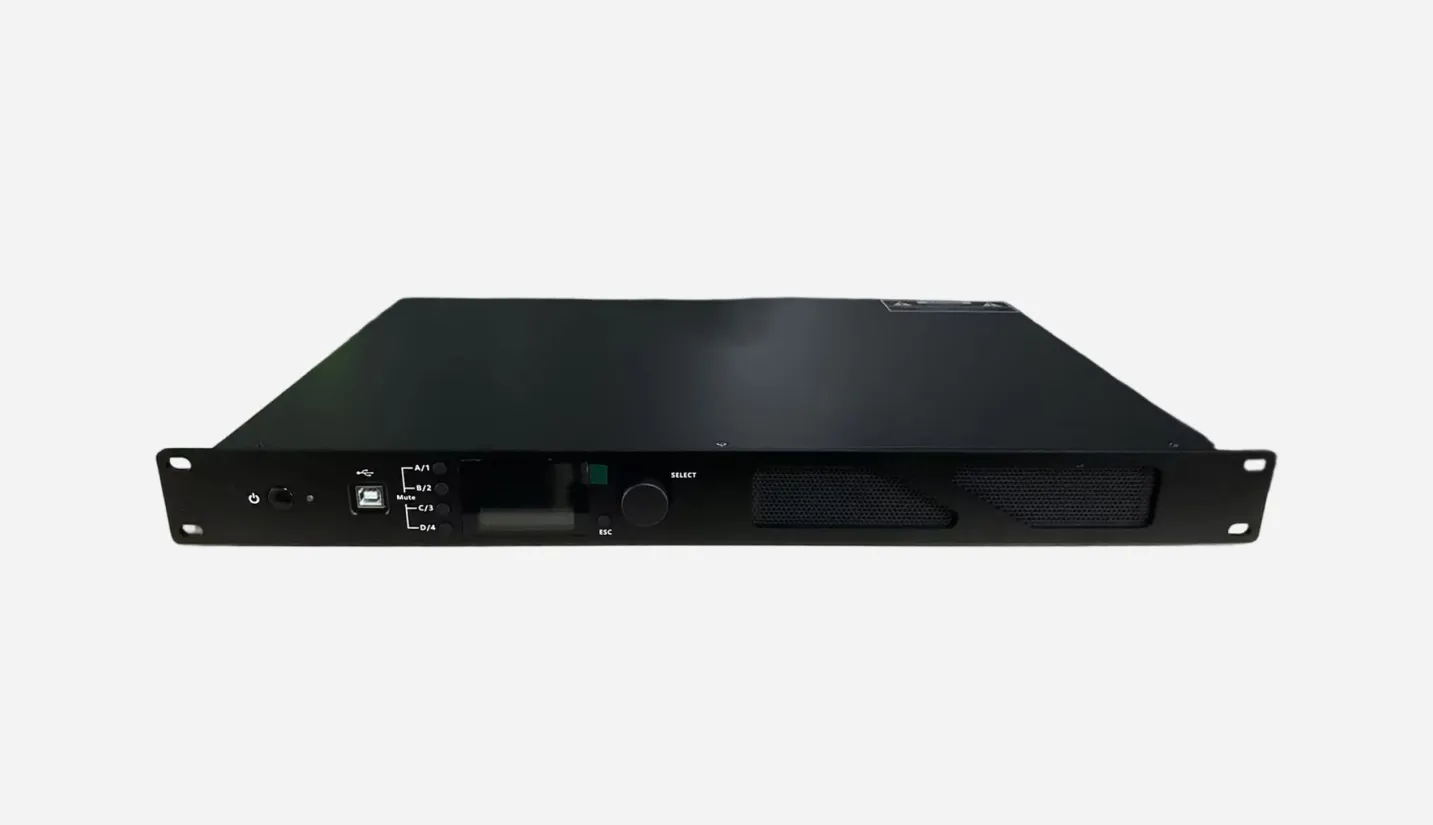 Multi-Function Network DSP Digital Power Amplifier