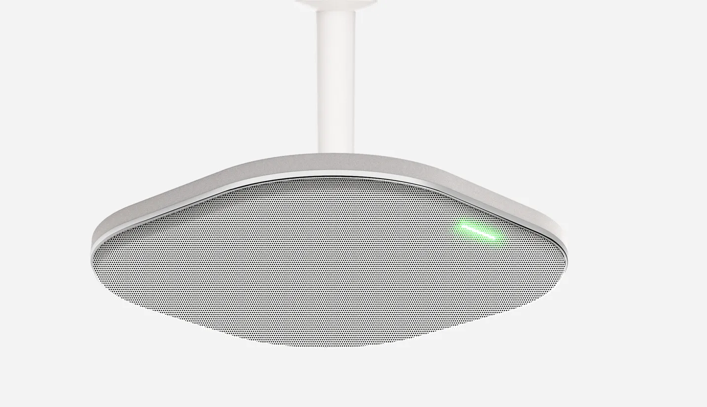 AI Ceiling Array Conference Microphone