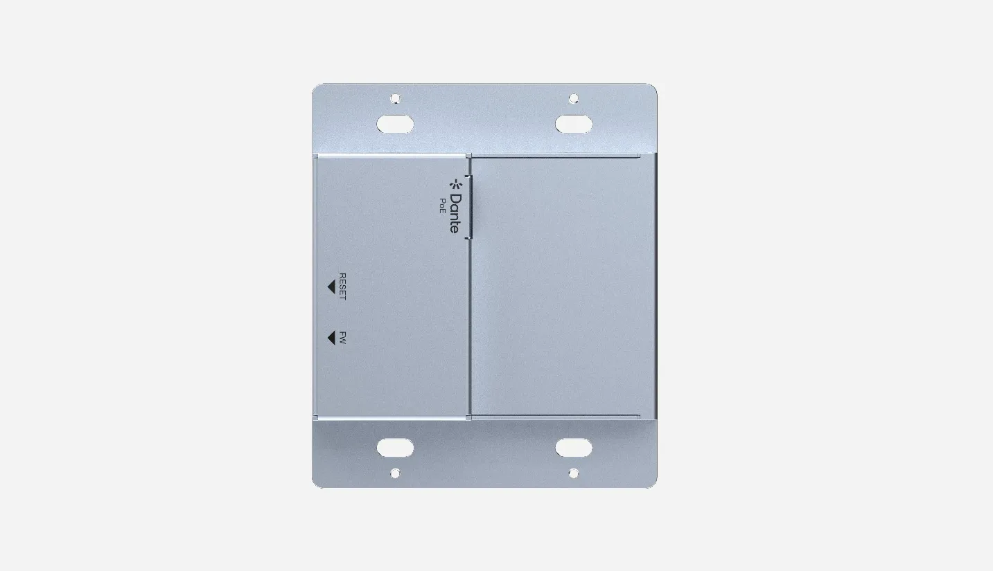 4×3 Bluetooth Panel with Dante AES67