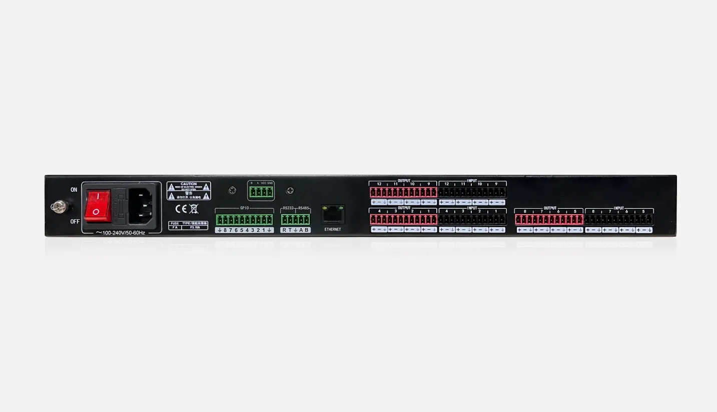 12x12 Professional Audio Processor