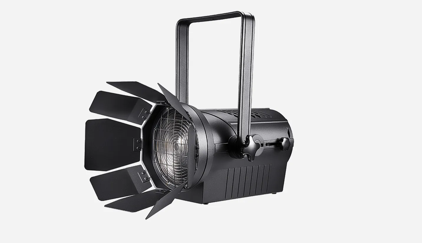 200W Bi-Color LED Profile Spotlight with Manual Zoom