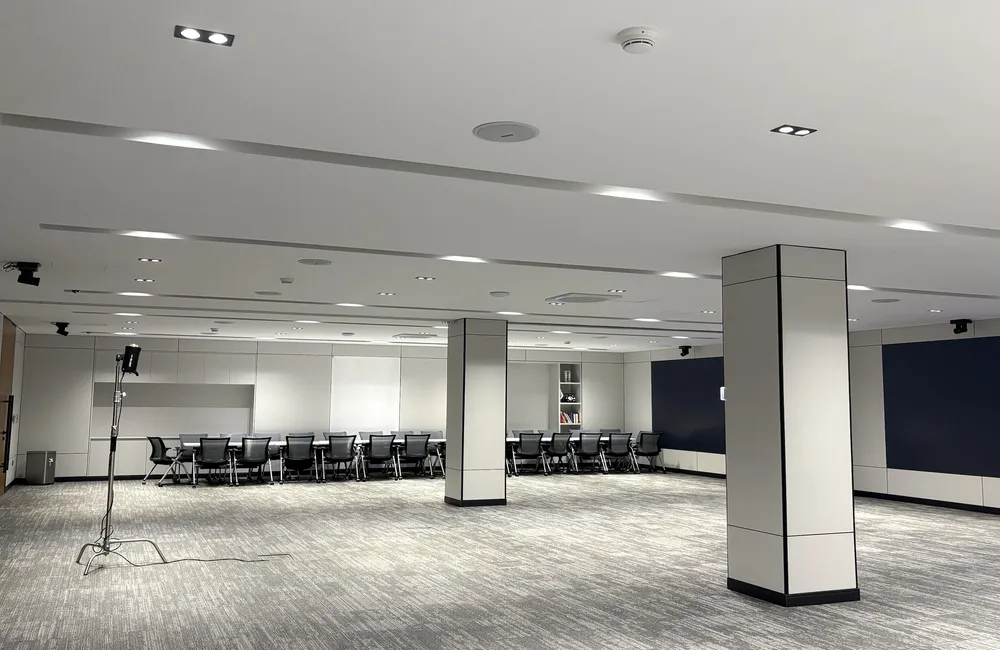 Ceiling Array conference microphone System for Basamh Group, Saudi Arabia