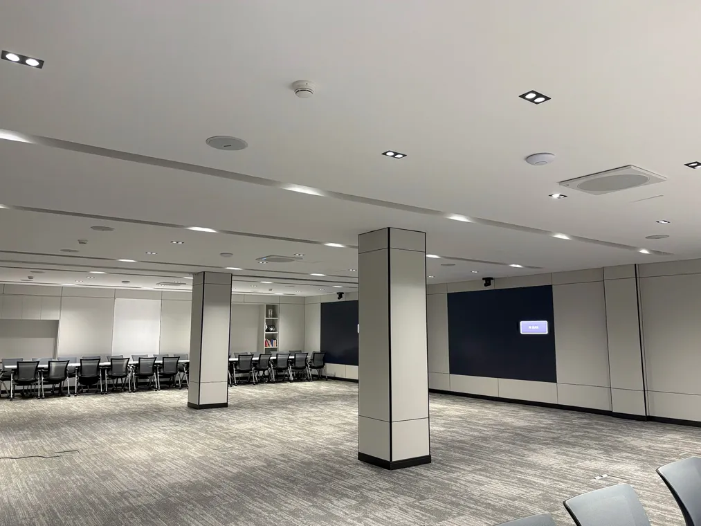 Intelligent AV Upgrade with Ceiling Array Microphone System for Basamh Group, Saudi Arabia