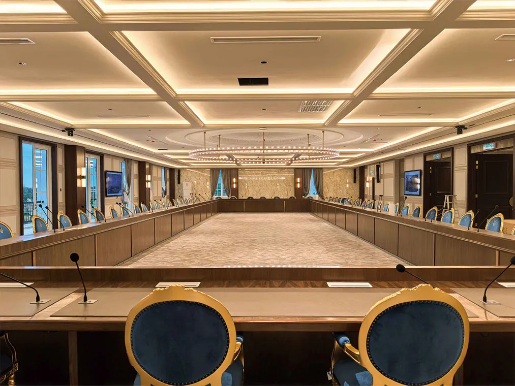 IP Intelligent Audio Conference System for Kompleks Satria Pertiwi, Malaysia