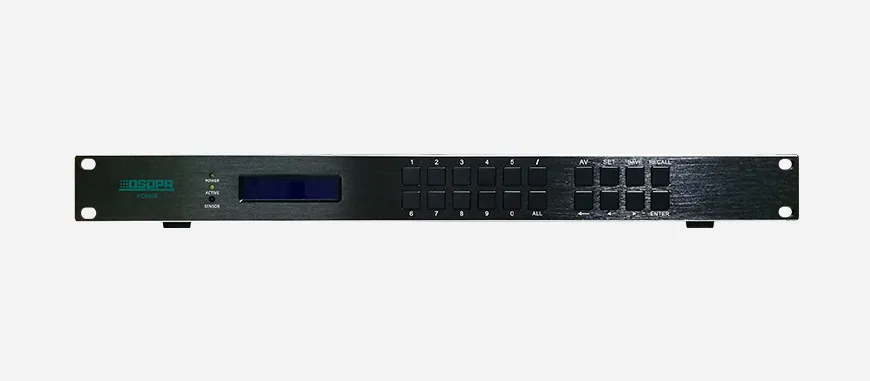 4×4 Audiovisual Matrix Switcher