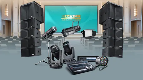 Integrated Professional Audio, AV and Lighting Solution for Small Multi-Functional Halls
