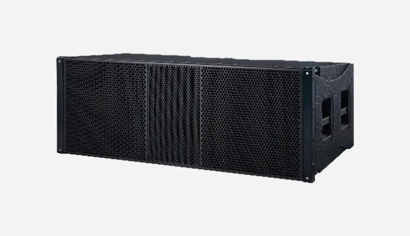Dual 15-Inch Three-Way Passive Weatherproof Line Array Speaker