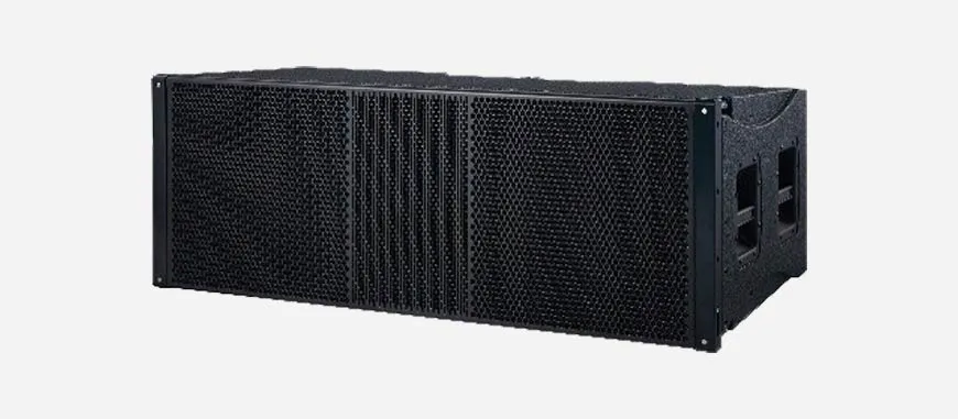 Dual 15-Inch Three-Way Passive Weatherproof Line Array Speaker