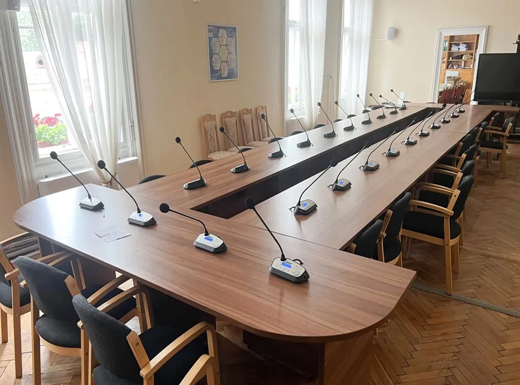 Intelligent Conference System for Gherla City Hall in Romania